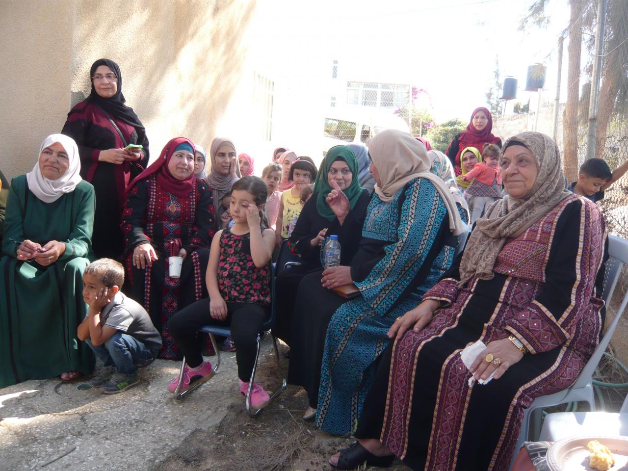 Rencontre asso femmes village Kafr Rumman oct.2017